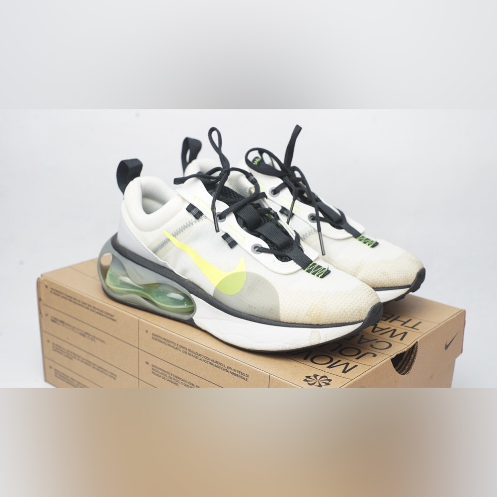 Nike Air Max 2021 - White/Volt - Size: 4.5 Kids / 6 Women